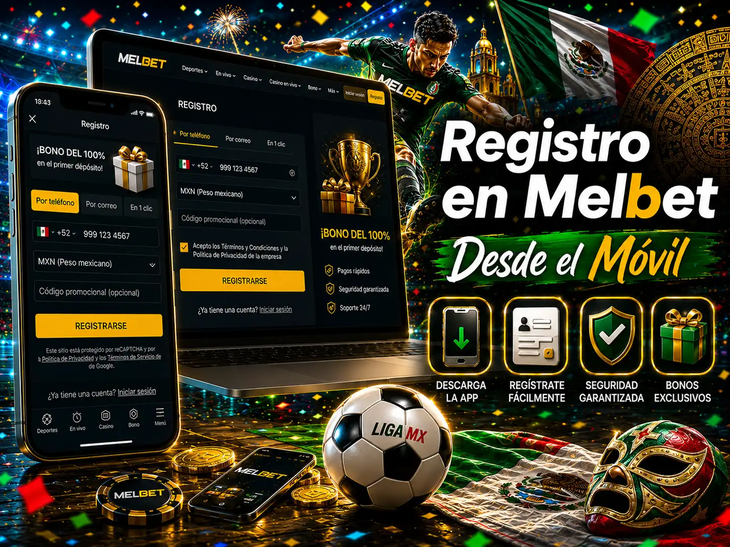 Registro en Melbet Desde el Móvil
