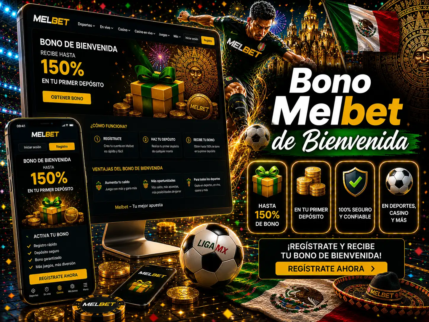 Bono Melbet de Bienvenida
