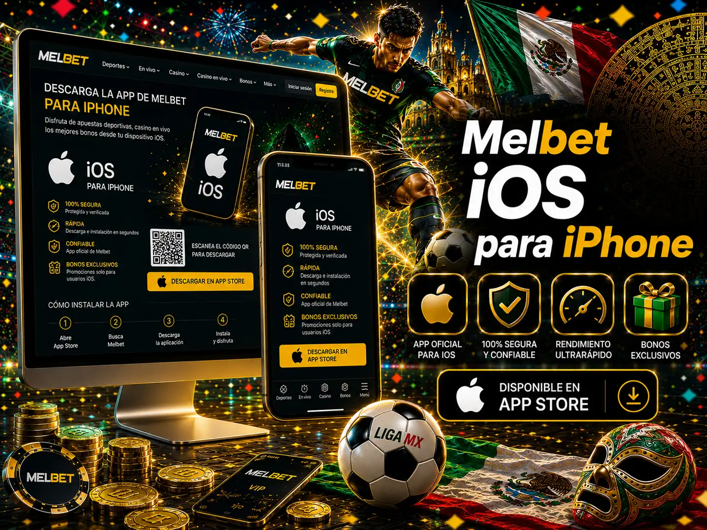 Melbet iOS para iPhone