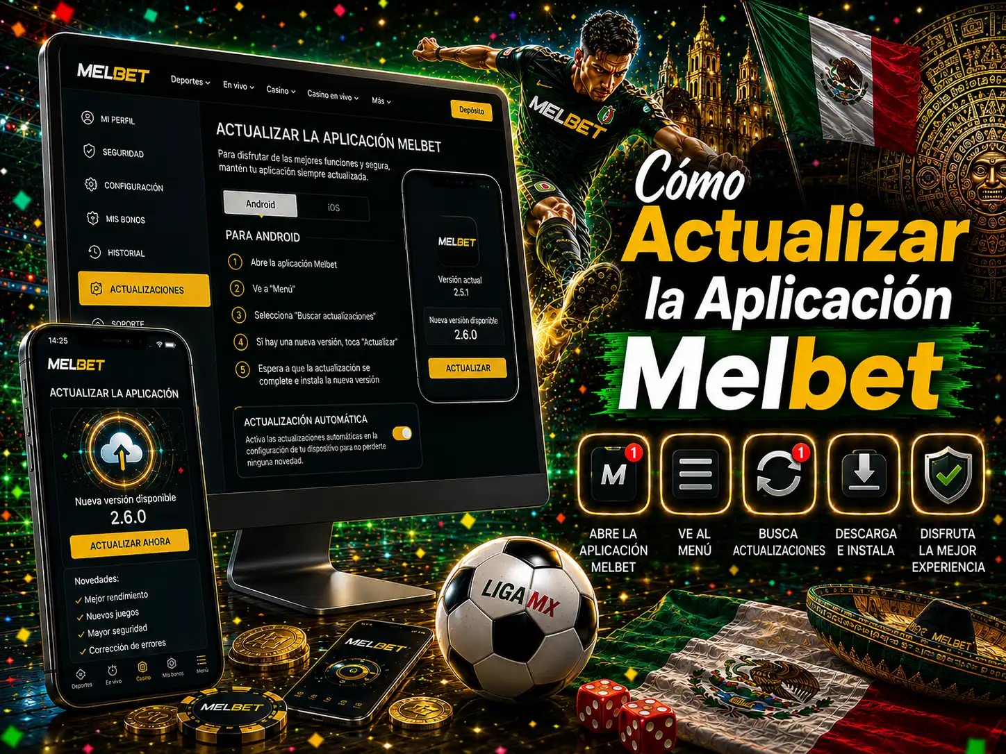 Cómo Actualizar la Aplicación Melbet