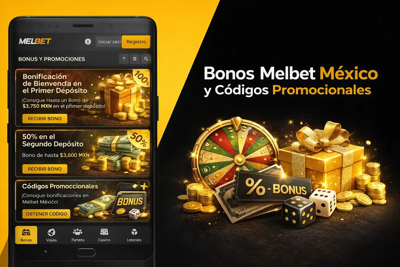 Recompensas y promociones disponibles después de abrir la cuenta