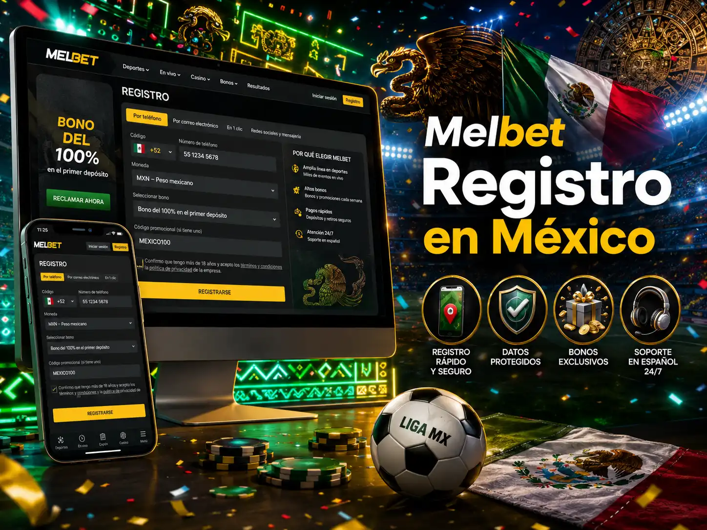 Melbet Registro en México