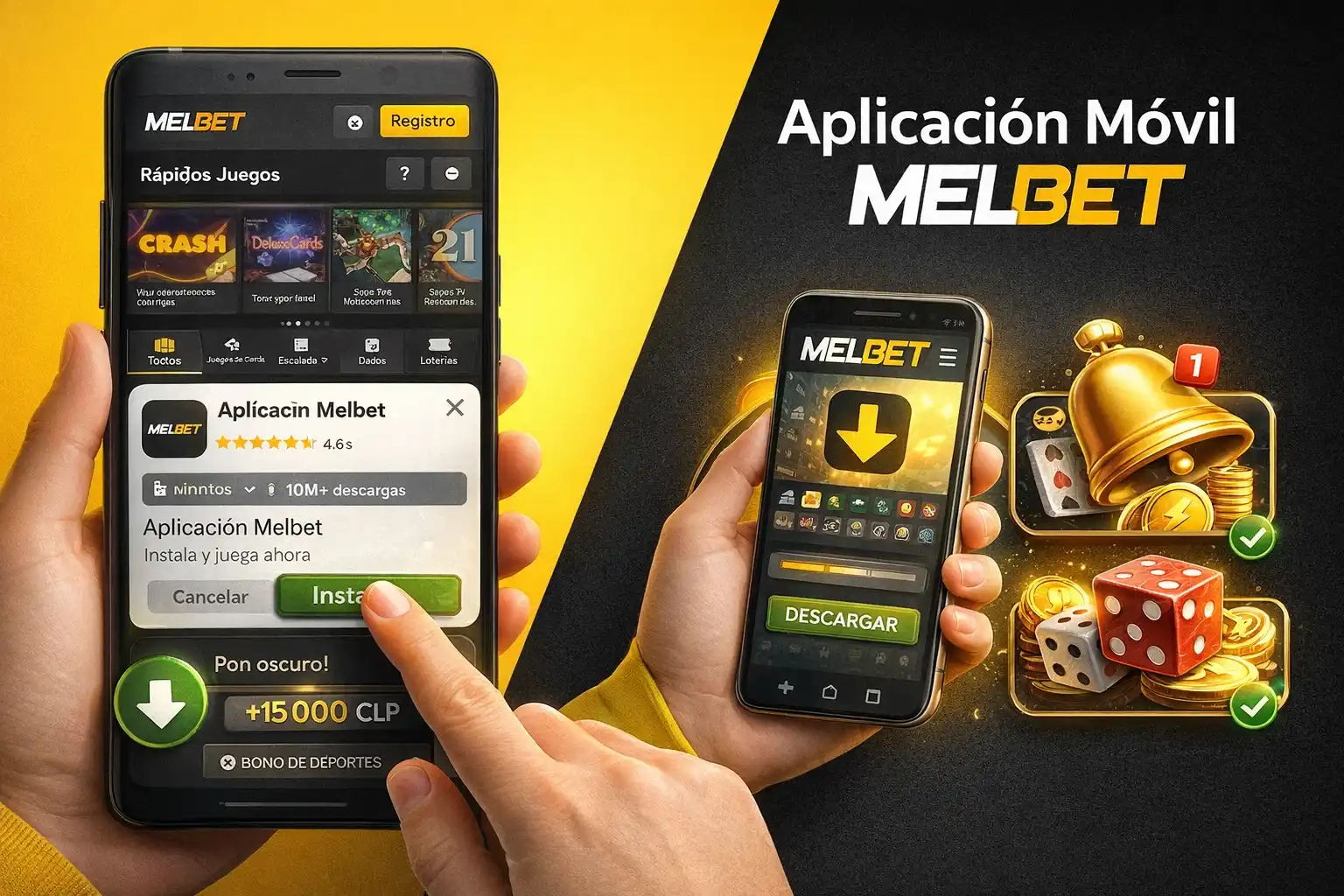 Uso de Melbet en dispositivos móviles: app, navegador y acceso instantáneo